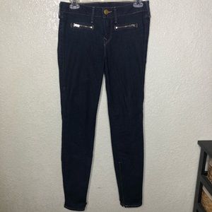 True Religion Skinny Jeans Sz 28 Dark Wash Amanda